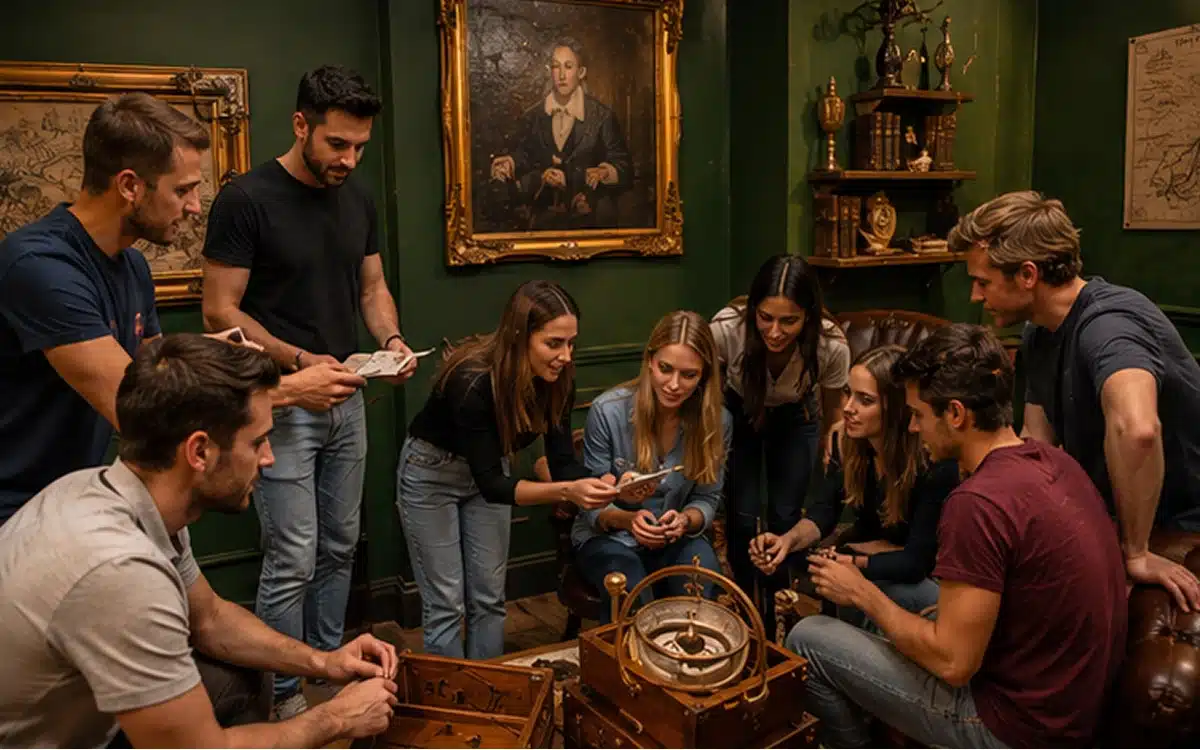 Groupe lors d'une privatisation chez Escape One