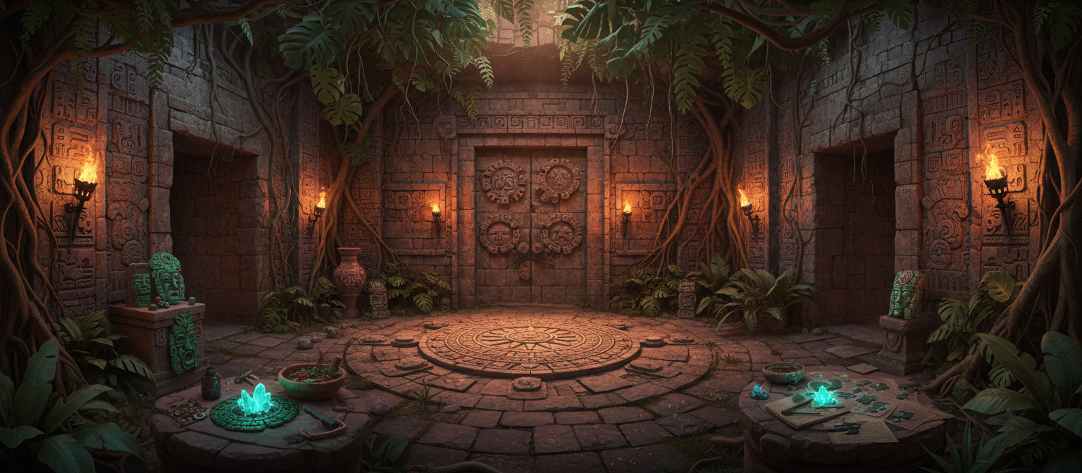 Gallery image of Le Temple Maya, door view